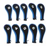 10Pcs Golf Club Head Cover Neoprene Golf Head Cover for