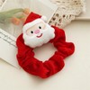 Christmas Scrunchie Hair Band Elastic Ponytail Tie Soft Colourful Funny