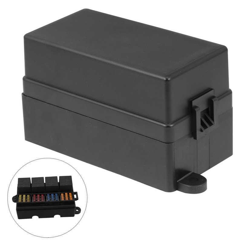 Gatuida 12v 40a Relay Fuse Socket for Car Truck Trailer