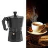 150ML 3 Cups Aluminum Coffee Pot Percolator Italian Cafetiere Household