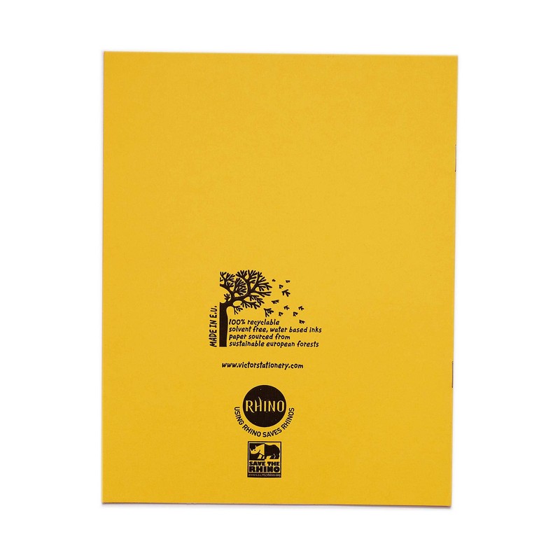 Rhino A5+ Exercise Books, 48 Page / 8mm Lined with