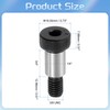 sourcing map Alloy Steel Hexagon Socket Head Shoulder Screws Bolts,