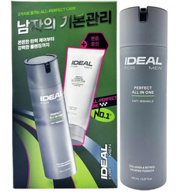 Ideal for Men Perfect All-in-One 150ml + Cleansing Foam 150ml Special Set / 아이디얼 포맨 퍼펙트 올인원150ml+클렌징 폼150ml 기획세트