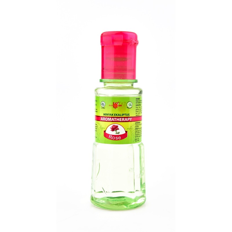 Cap Lang Minyak Eucalyptus Oil Aromatherapy Rose, 30 ml (Pack
