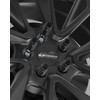 GAsupply 1/2-20 Extended Open End Acorn Lug Nuts Black, 1.9"