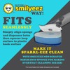 Smilyeez Blue Dotted Non-Scratch Scrubbing Sponge Refill for use with