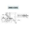 HHIP 3900-0393 Push and Pull Clamp with 90 Degree Handle