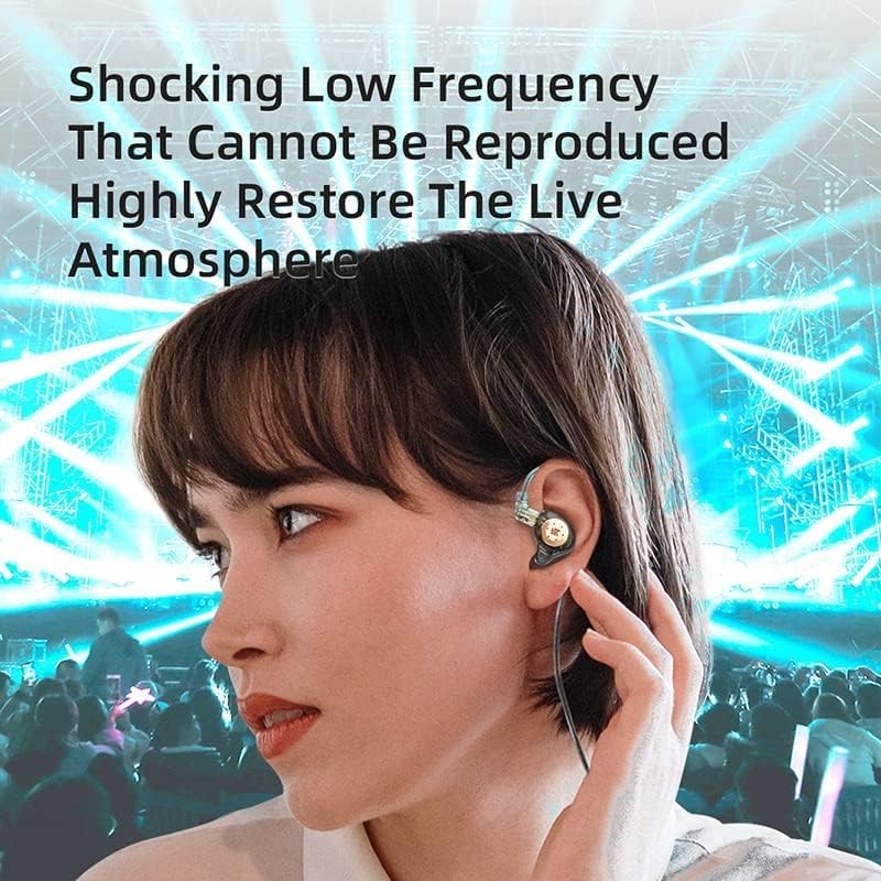 KZ EDX Pro - Auriculares con Cable en el oído,
