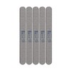 5 Standard Nail File 100/180 Grit Manicure Salon Emery Board