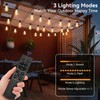 100 FT Solar String Lights Outdoor Waterproof with Remote &