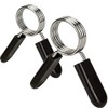 C.P. Sports Pair of Spring Locks, Dumbbell Clasps, 25 mm,