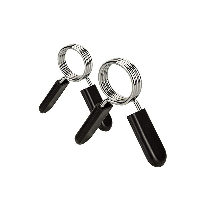 C.P. Sports Pair of Spring Locks, Dumbbell Clasps, 25 mm,