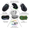 Geekria Mouse Case, Hard Shell Travel Carrying Case for Gaming