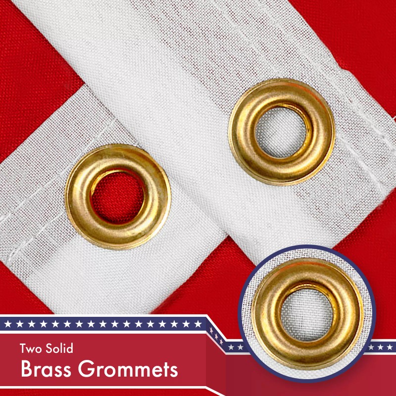 G128 Combo Pack: American USA Flag 3x5 Ft & Alabama