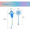 RTRTGS 5 Colored Retractable Palms with 5 Elastic Spider Webs