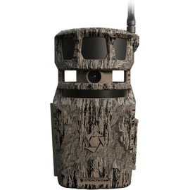 Stealth Cam Revolver PRO 40MP Photo 1440P at 30 FPS QHD Video 0.4 Sec Trigger Speed 360-Degree Panoramic View Built-in GPS Hunting Cellular Trail Camera, Adjustable Durable Steel Post, and Cloth