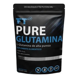 L-glutamina Micronizada Pura 500g 100 Servicios Forzatech                                                                                             