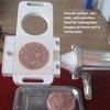 Auto Burger Patty Maker, 2 Holes Non Stick Auto Hamburger