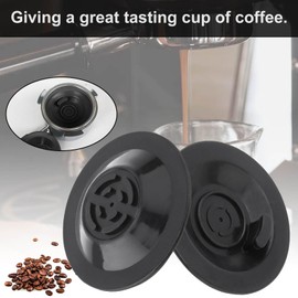 Espresso Cleaning Disc 2Pcs for Breville Espresso Machines, 54mm Espresso Silicone Breville Cleaning tablet with Perforated for Espresso Maker, Comparable to Breville Part BES870XL/11.2 Rubber Disc