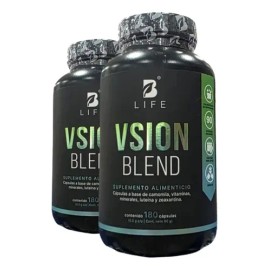Pack 2 B Life Vsion Blend Luteina 180 Capsulas Ctc Natural
