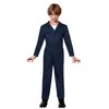 Big Boys Navy Blue Outfits Coveralls with Pockets 11-12 Years