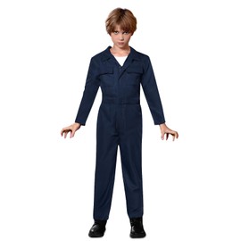 Big Boys Navy Blue Outfits Coveralls with Pockets 11-12 Years