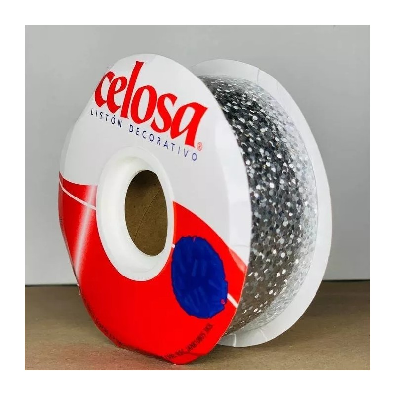 Janel Pack 8 Liston Celosa No.9 Holografico Metalico Puntos 40