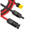 iHaospace Solar Cable 6 mm2 10AWG Solar Plug to XT60