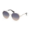 GUESS Geometric Stone Sunglasses
