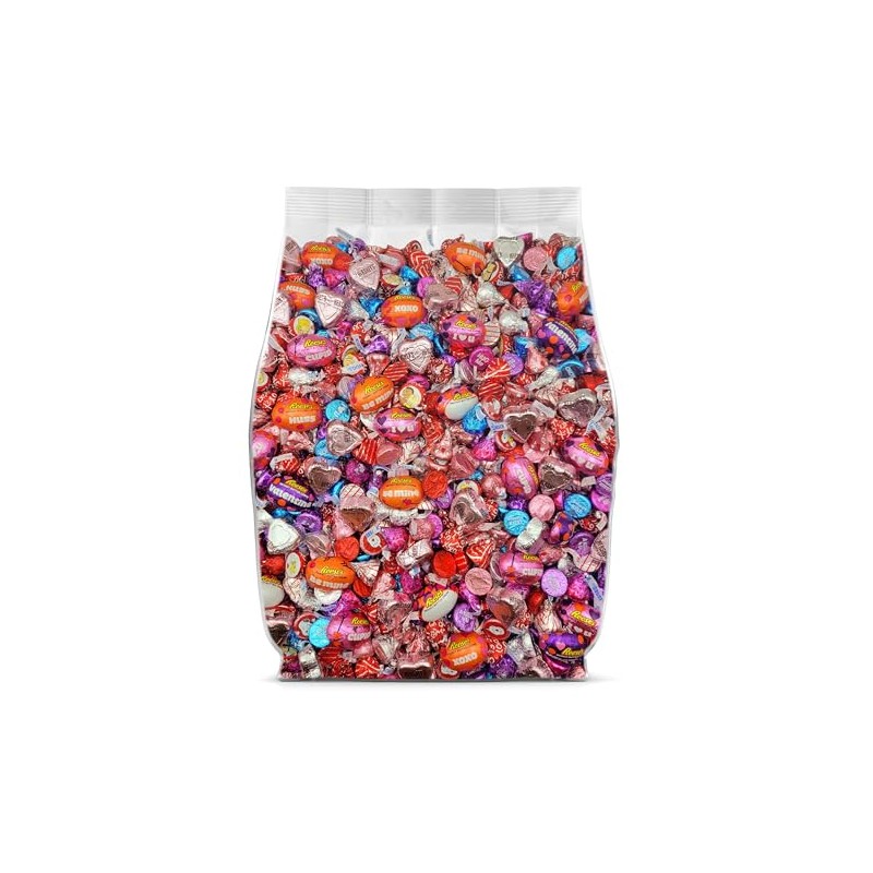 Pink Candy Bulk Variety Pack 2lb - Individually Wrapped Candy