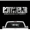 siviwonder Rottweiler Dog Sport Car Sticker Dog Foil Rottie Rotty