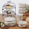 Certified International Just Words 32 oz. Teapot, Multicolor