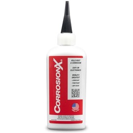 CorrosionX Corrosion Technologies 90041 (4 fl oz Precision applicator) – Multi-Purpose Lubricant, Penetrant, Rust and Corrosion Preventative | Marine Grade | Cleans Lubricates Protects