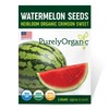Organic Watermelon Seeds (Crimson Sweet) - Approx 12 Seeds -