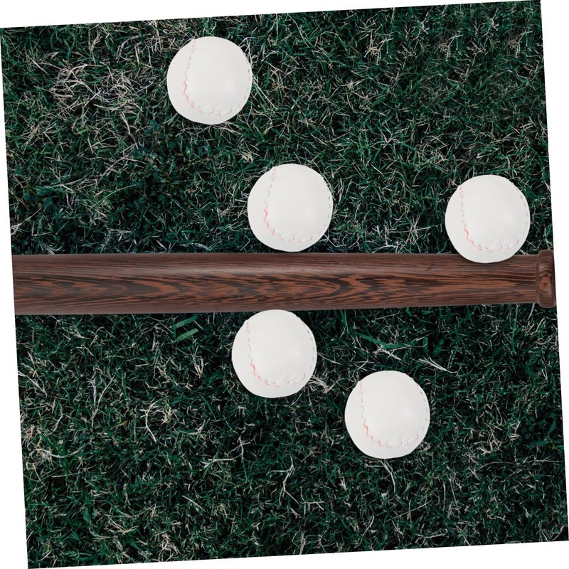 BIUDECO 5pcs Softball Training Balls Lightweight DIY Baseballs for Practice