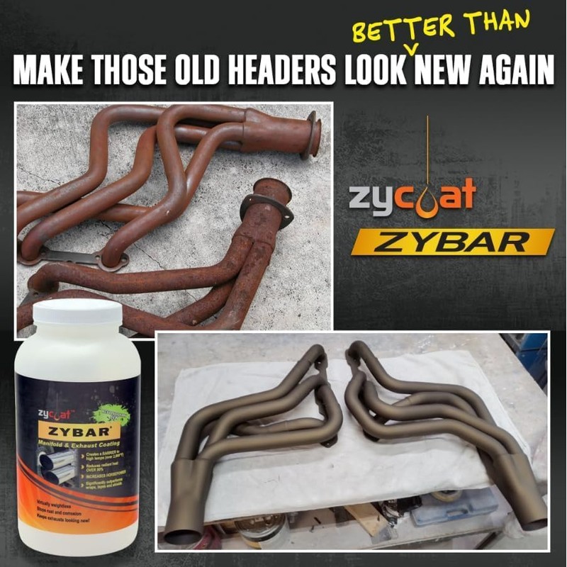ZyCoat ZyBar 10004 High Temperature Coating - Bronze Satin, 4