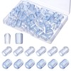 60 Packs Rubber Feet for Sink Grid Plastic Replacement Foot