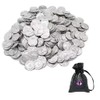 YKKJONLY 100 Pieces Plastic Treasure Coins, Treasure Coins Set, for