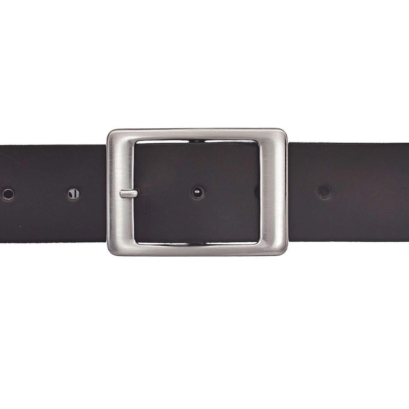 Vanzetti Wide Smooth Leather Belt, Baileys