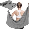 SAN KARA Toallas Deportivas de Microfibra (3 PCS) - Toallas