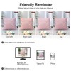sourcing map Striped Canvas Cushion Covers 1PC, Throw Pillow Covers