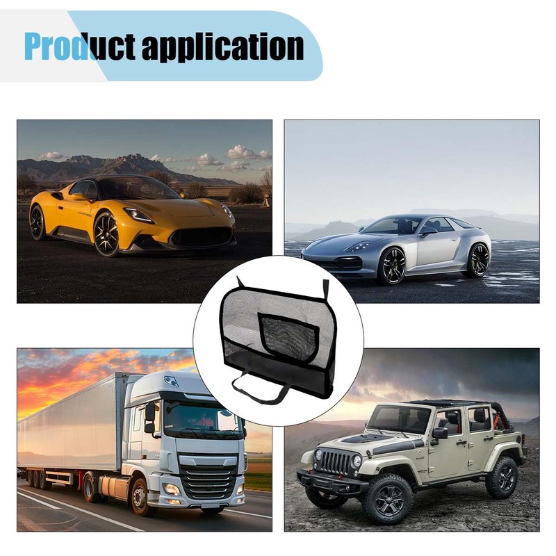 Car Net Pocket Handbag Holder, Barrier of Backseat Pet Kids