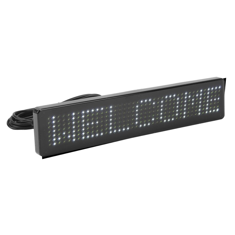 LED Matrix Panel Remote Control Programmable Scrolling LED Sign for
