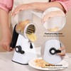 GlobalShop Home Table Top Drum Grater with 3 Blades and