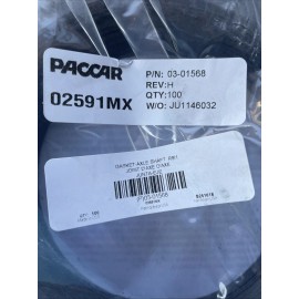 Paccar Gasket Axle Shaft Joint Black 5-3/4" ID x 8-1/2" OD 03-01568 - Qty. 100