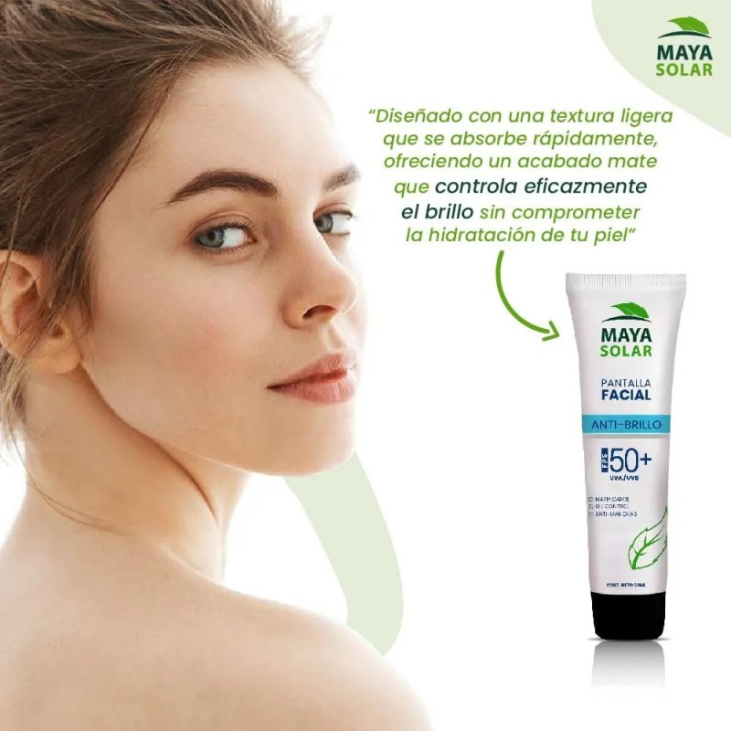 Protector Solar Facial Control Brillo Matificante