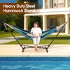 Homgava Folding Hammock Stand with 600 LBS Weight Capacity, Heavy