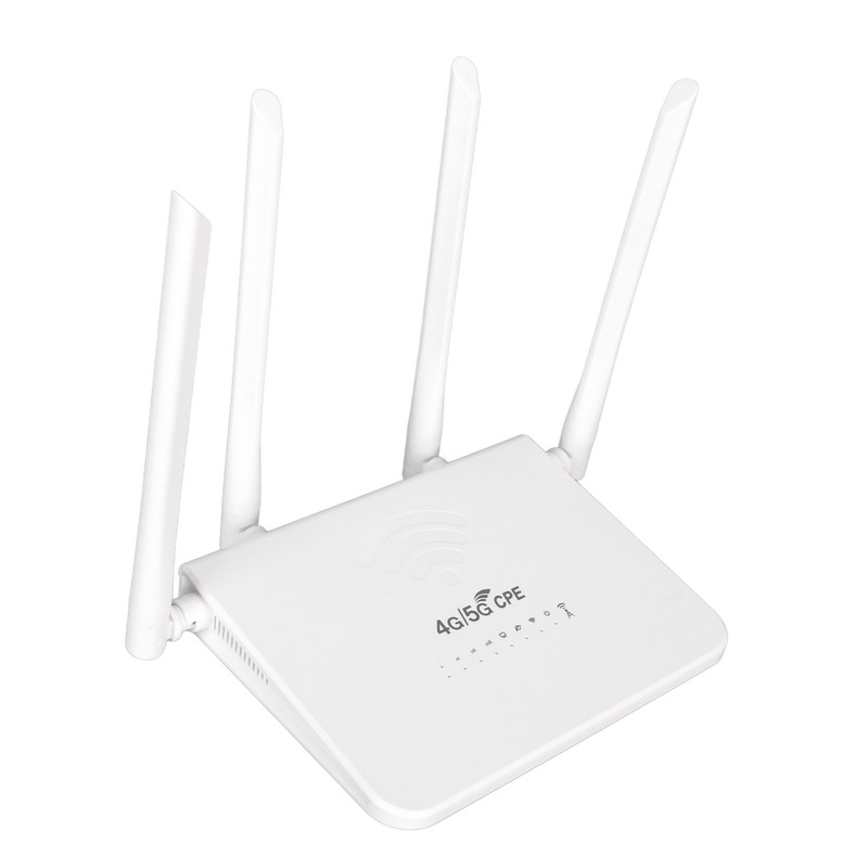 4G WiFi Router 300Mbps Standard SIM Card Slot 4 Antennas