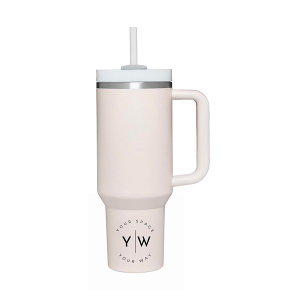 Your Space Your Way 40oz Tumbler with Straw and Handle
