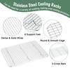 Baking Sheet with Wire Rack, Homikit 16" x 12" Stainless